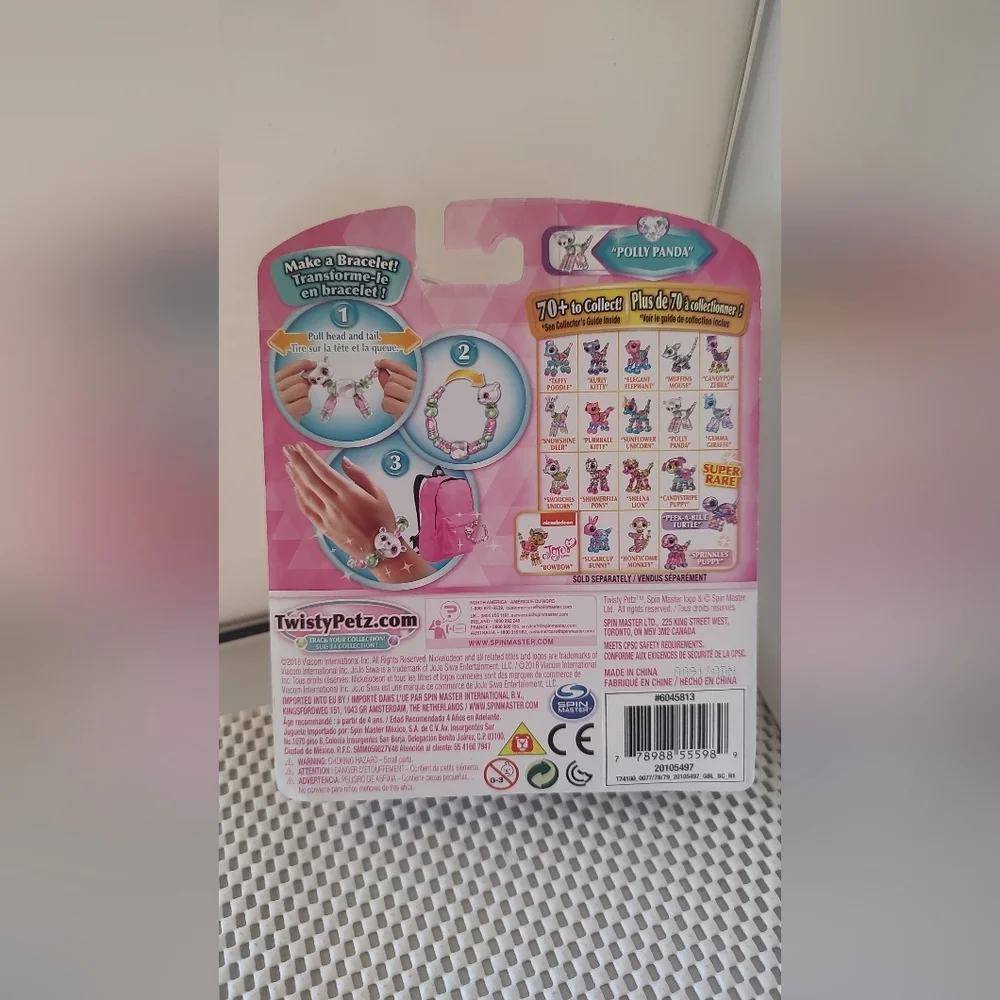 Twisty Petz Series 1 Bracelet Polly Panda Spin Master Authentic NWT